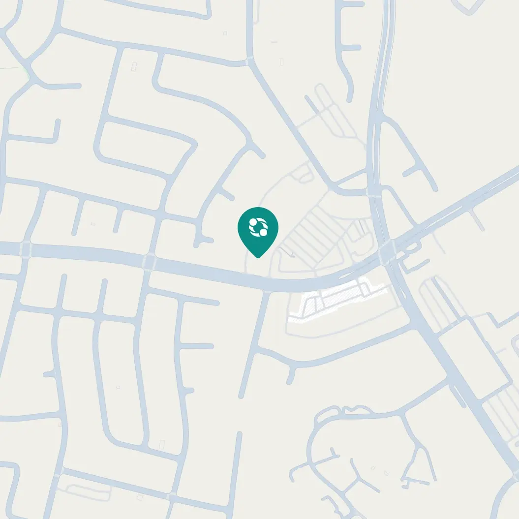Bản đồ hiển thị vị trí trung tâm cộng đồng Clever Care Rowland Heights